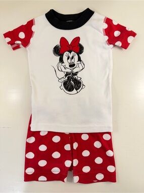 Hanna Andersson Minnie Mouse PJs 2T